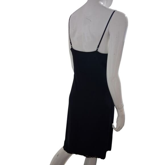 Express Babydoll Whimsigoth Women's Size 6 Lace Witchy Fairygoth Dark Slip Dress - Picture 3 of 11